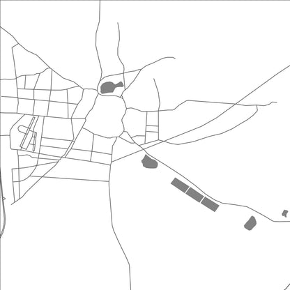 ROAD MAP OF UNJHA, INDIA BY MAPBAKES