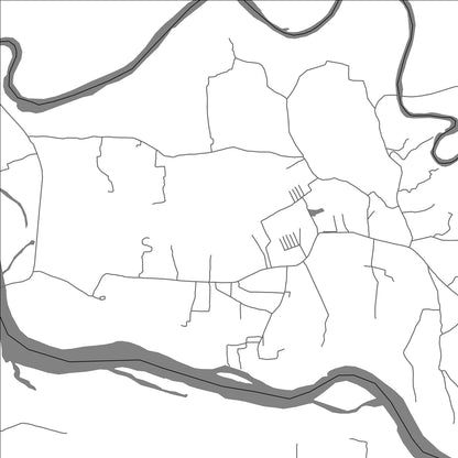 ROAD MAP OF UPPUR, INDIA BY MAPBAKES