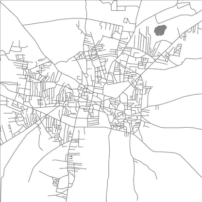 ROAD MAP OF URUN-ISLAMPUR, INDIA BY MAPBAKES