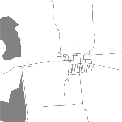 ROAD MAP OF UTTARAMERUR, INDIA BY MAPBAKES