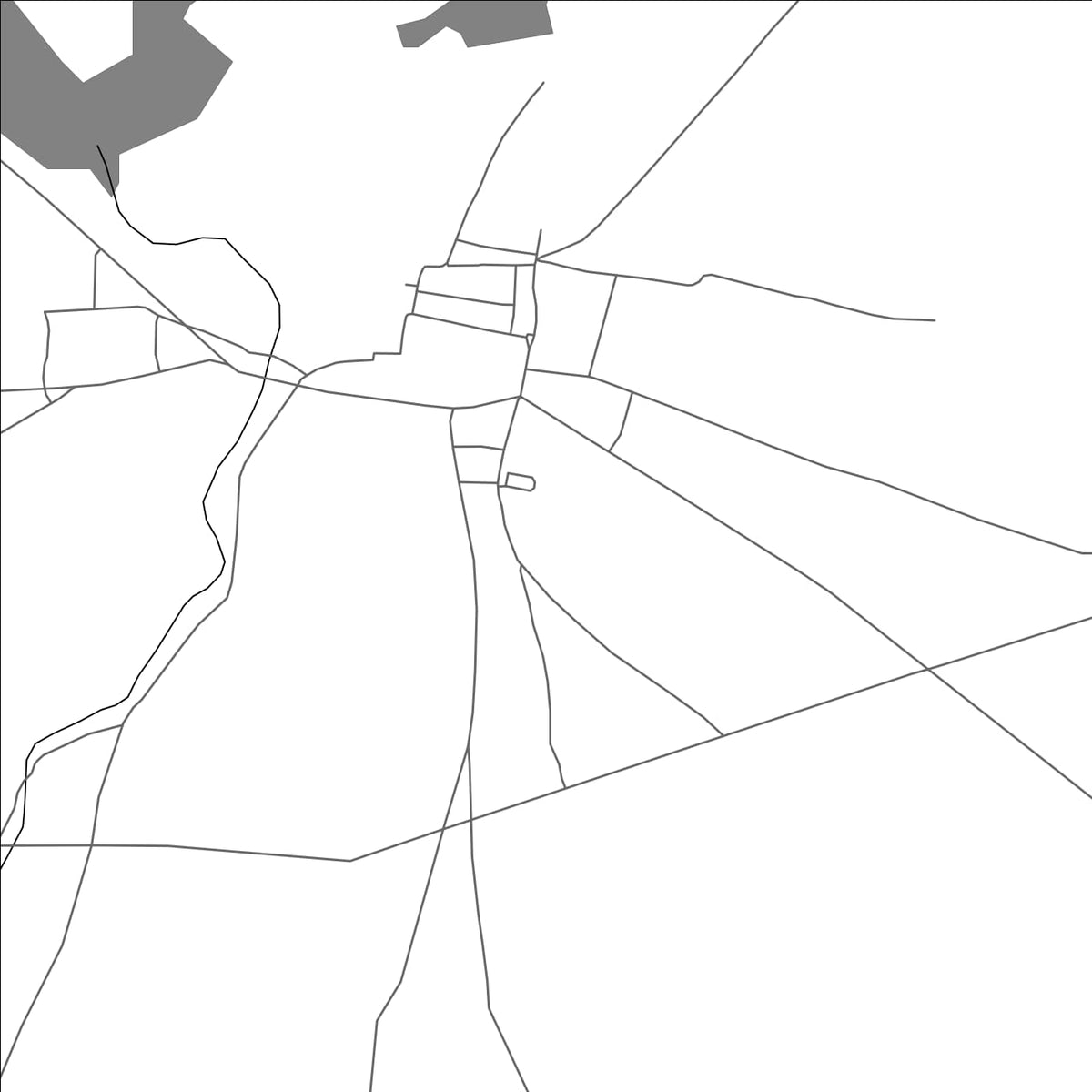 ROAD MAP OF VAIJAPUR, INDIA BY MAPBAKES