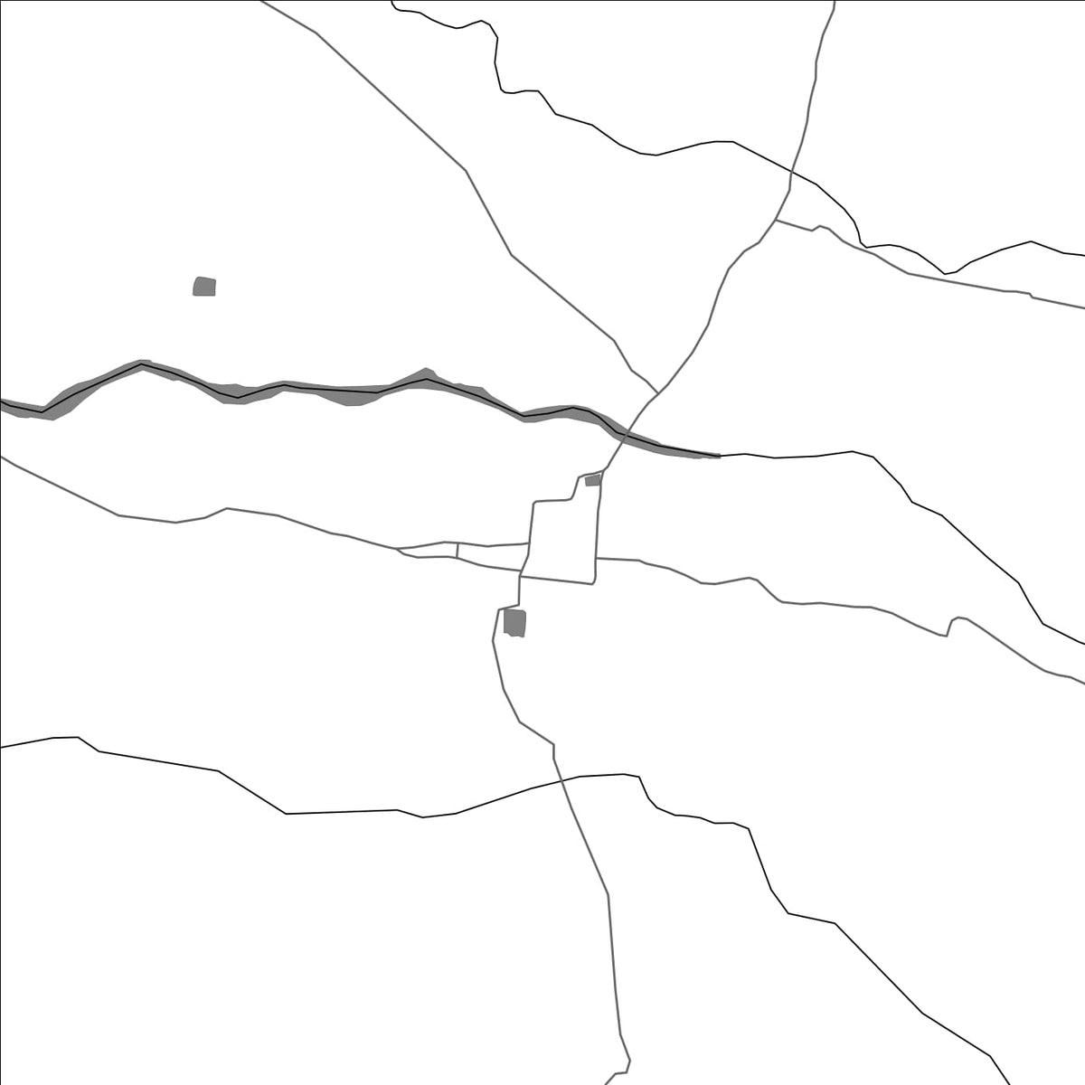 ROAD MAP OF VALANGIMAN, INDIA BY MAPBAKES