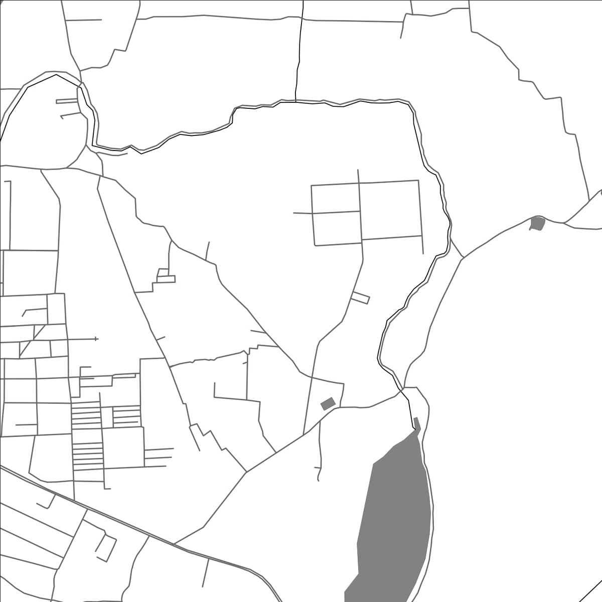 ROAD MAP OF VALAVANDANKOTTAI, INDIA BY MAPBAKES