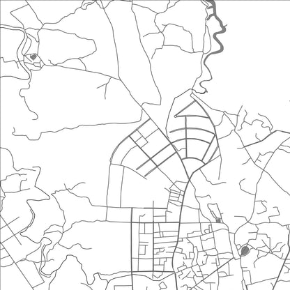 ROAD MAP OF VASAI, INDIA BY MAPBAKES