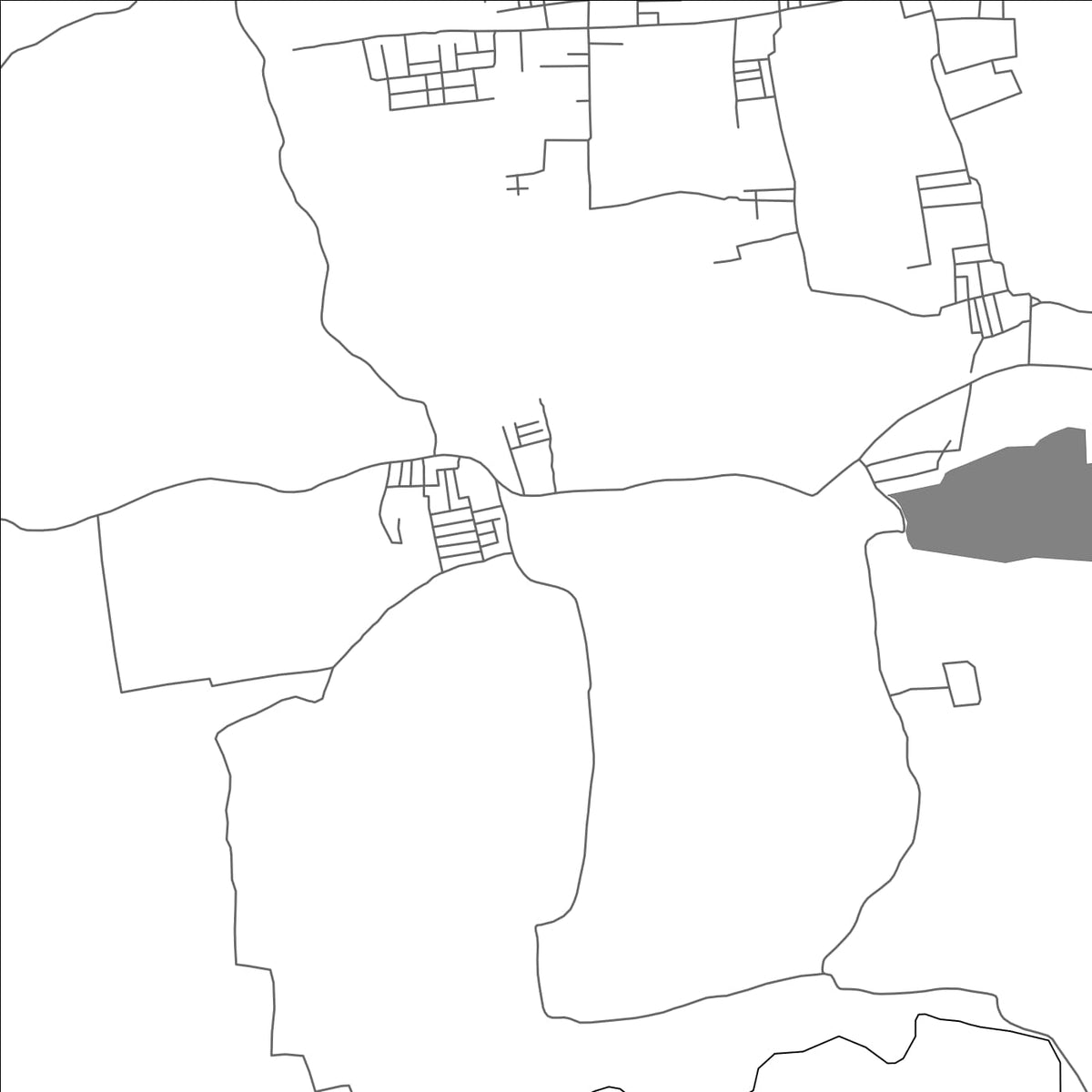 ROAD MAP OF VEDAPPATTI, INDIA BY MAPBAKES