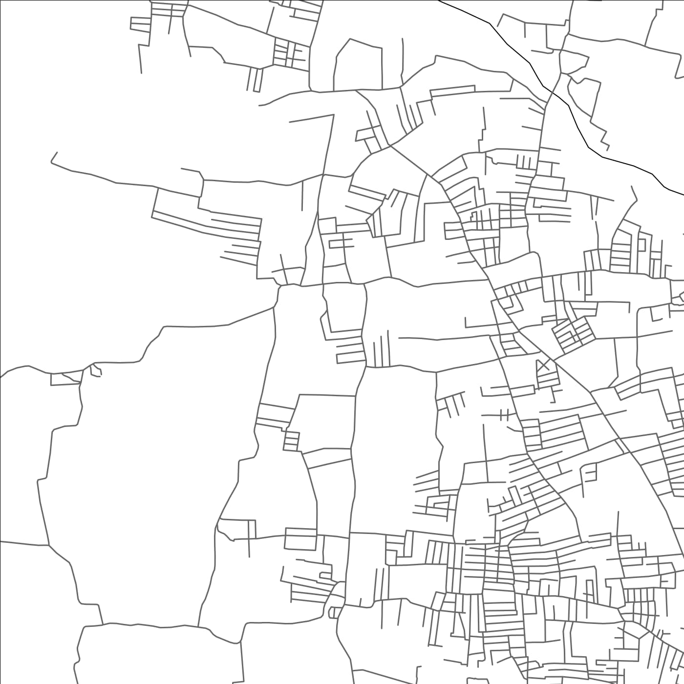 ROAD MAP OF VELAMPALAIYAM, INDIA BY MAPBAKES