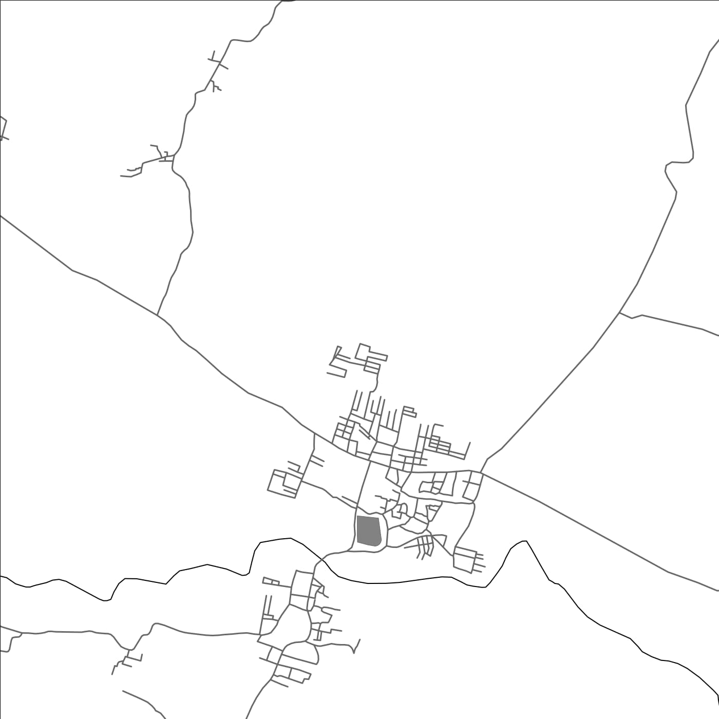 ROAD MAP OF VELAMPATTI, INDIA BY MAPBAKES