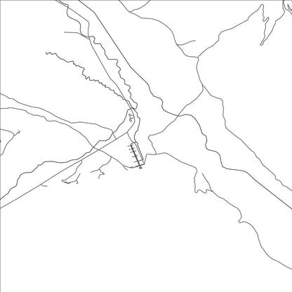 ROAD MAP OF VERNAG, INDIA BY MAPBAKES