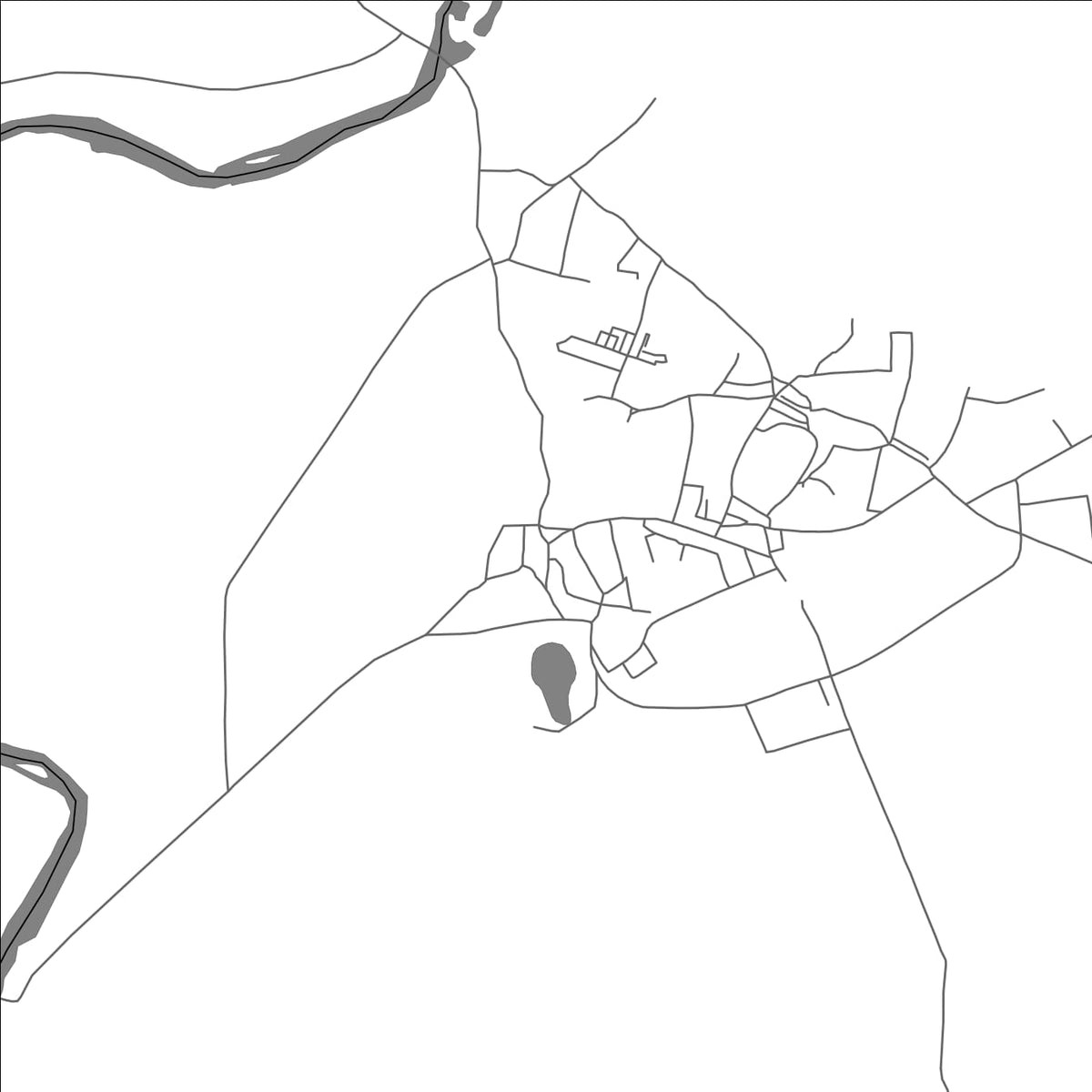 ROAD MAP OF VIDISHA, INDIA BY MAPBAKES