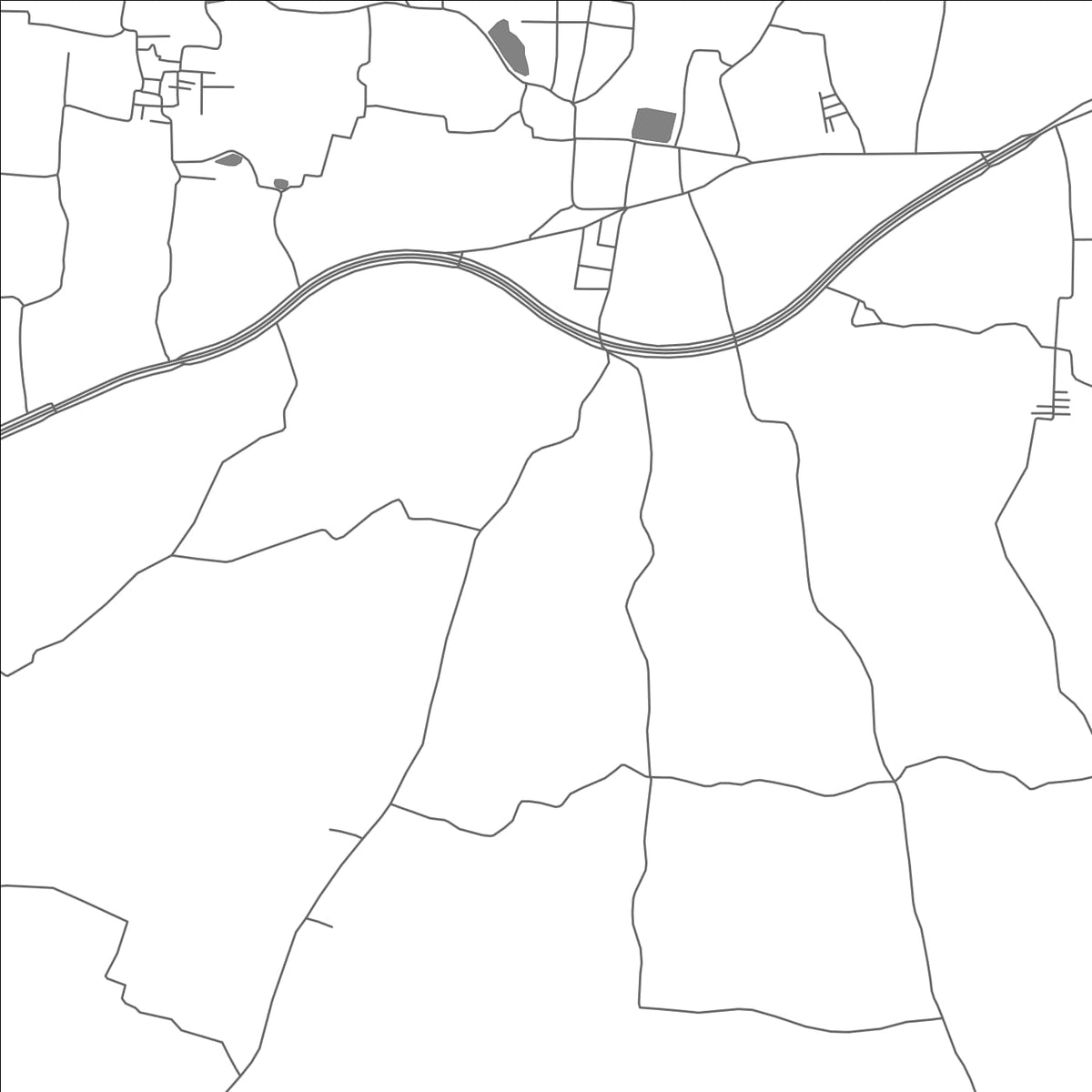 ROAD MAP OF VIJAYAPURI, INDIA BY MAPBAKES
