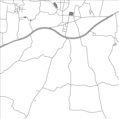 ROAD MAP OF VIJAYAPURI, INDIA BY MAPBAKES
