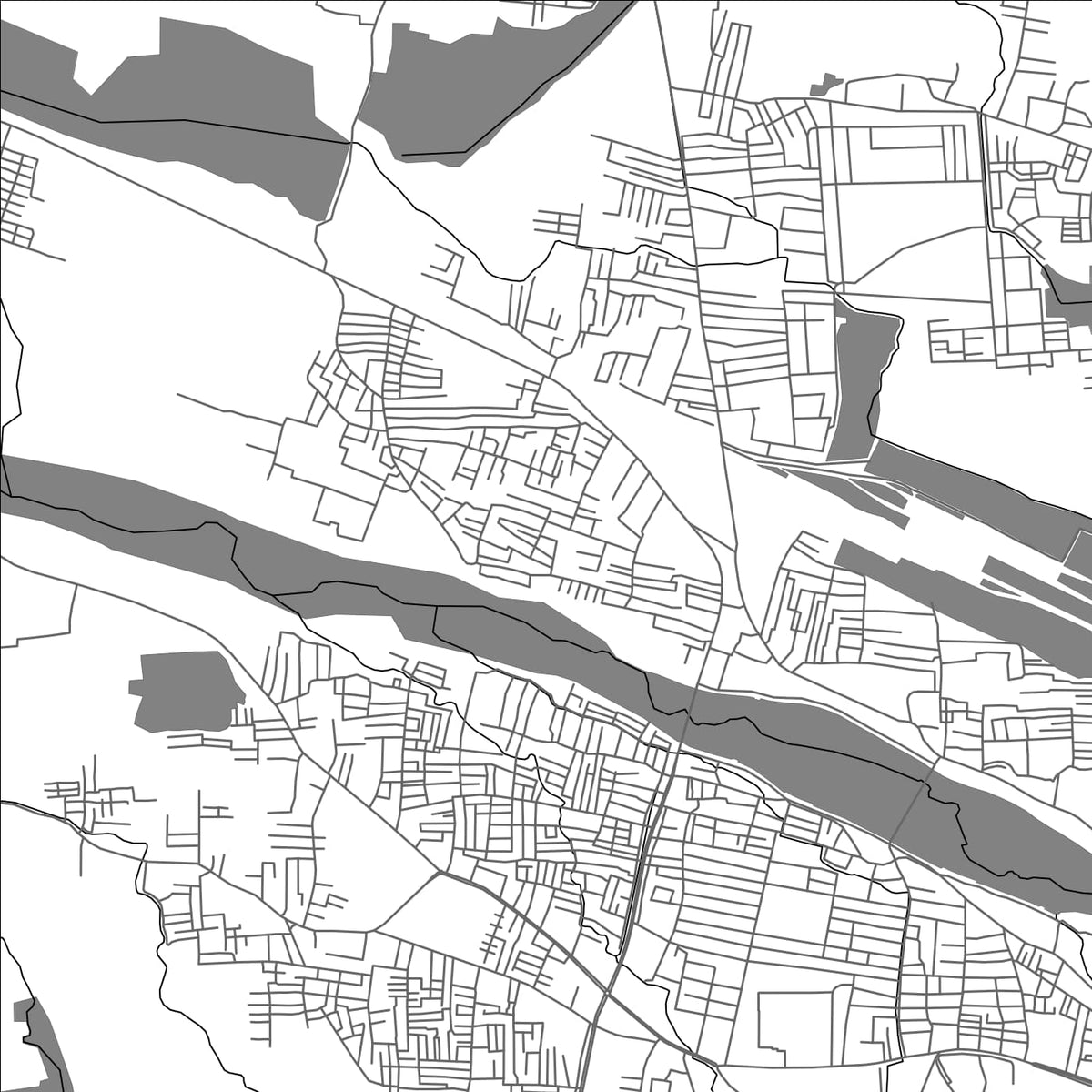 ROAD MAP OF VILANGUDI, INDIA BY MAPBAKES