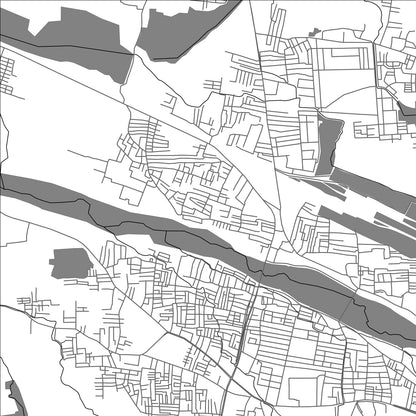 ROAD MAP OF VILANGUDI, INDIA BY MAPBAKES