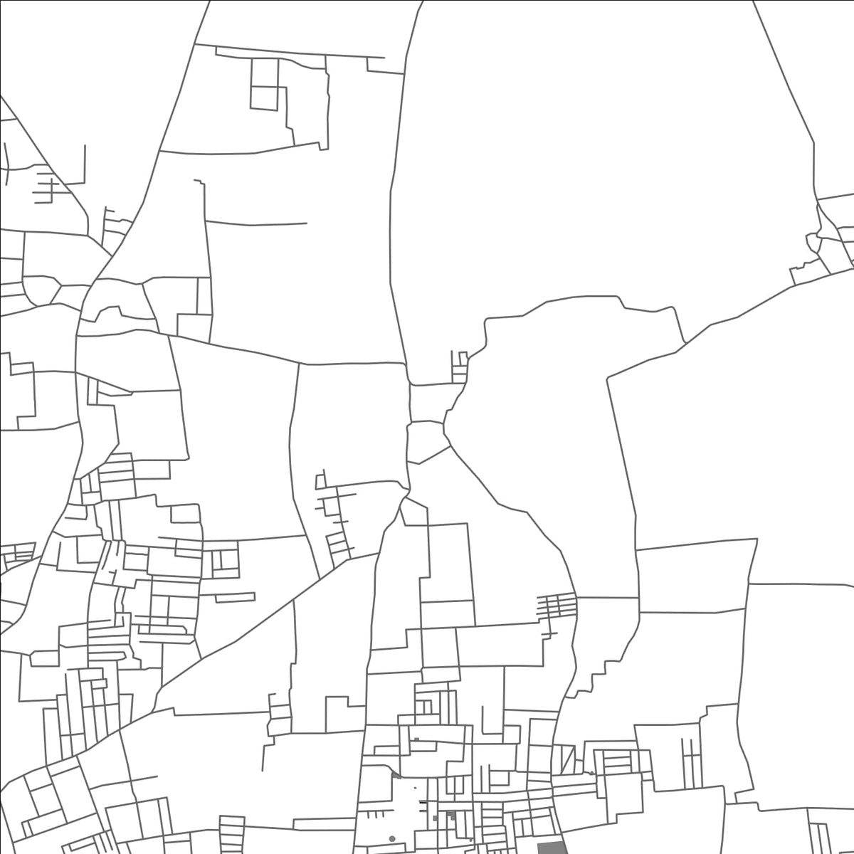 ROAD MAP OF VILANGURICHCHI, INDIA BY MAPBAKES