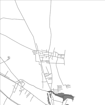 ROAD MAP OF VIRAPANDIYANPATTANAM, INDIA BY MAPBAKES