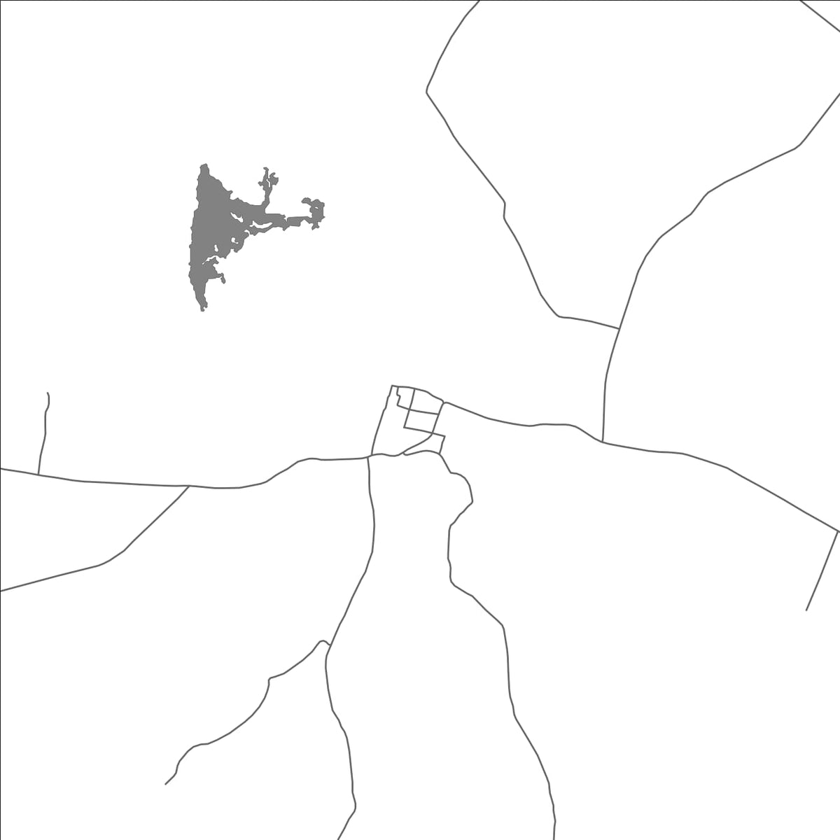 ROAD MAP OF WARGAL, INDIA BY MAPBAKES