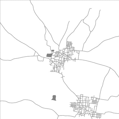 ROAD MAP OF YADAVOLU, INDIA BY MAPBAKES
