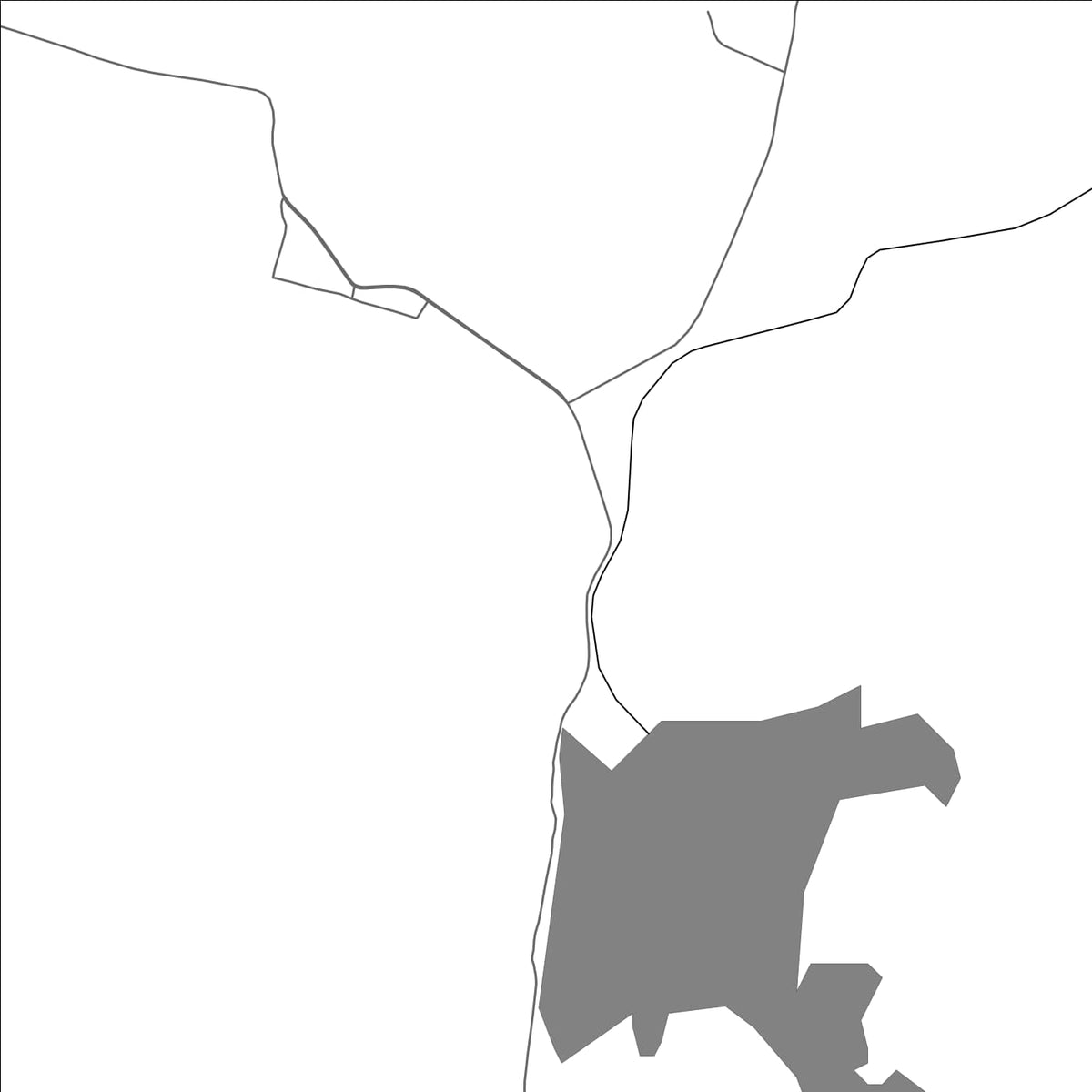 ROAD MAP OF YELLAREDDI, INDIA BY MAPBAKES