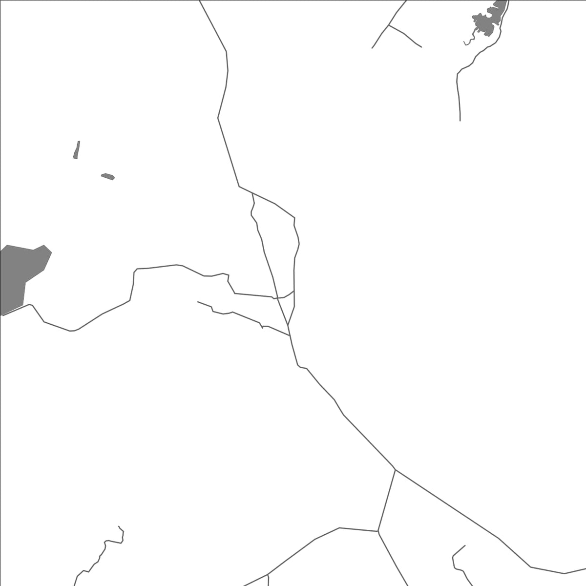 ROAD MAP OF ZAFARGARH, INDIA BY MAPBAKES