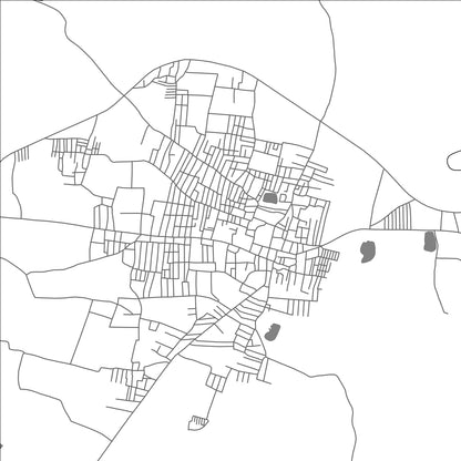 ROAD MAP OF ZANGAREDDIGUDEM, INDIA BY MAPBAKES