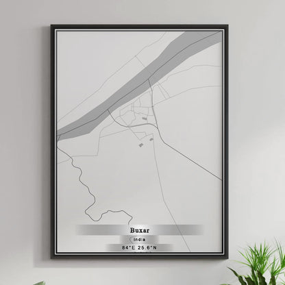 ROAD MAP OF BUXAR, INDIA BY MAPBAKES