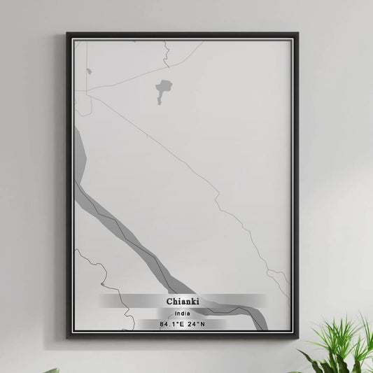 ROAD MAP OF CHIANKI, INDIA BY MAPBAKES