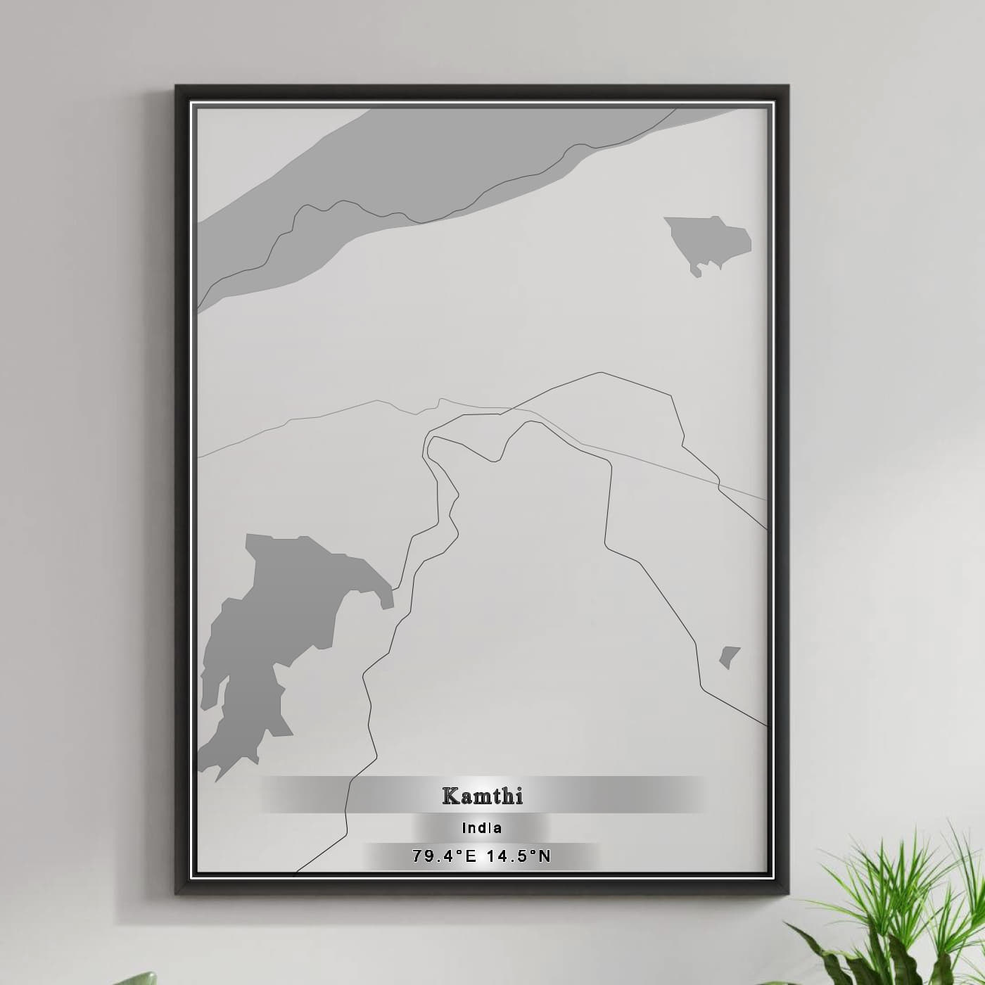 ROAD MAP OF KAMTHI, INDIA BY MAPBAKES