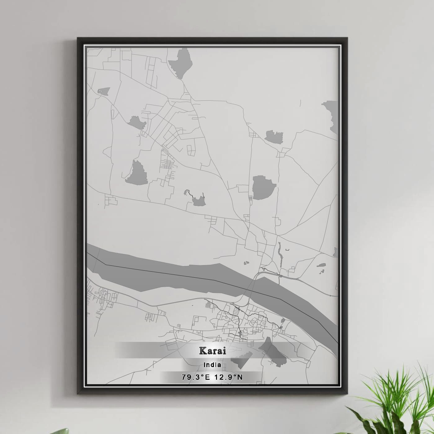 ROAD MAP OF KARAI, INDIA BY MAPBAKES