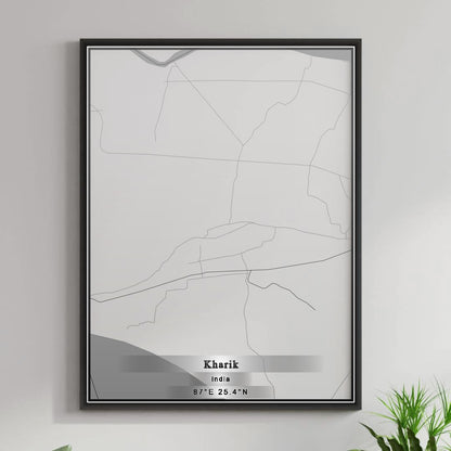 ROAD MAP OF KHARIK, INDIA BY MAPBAKES