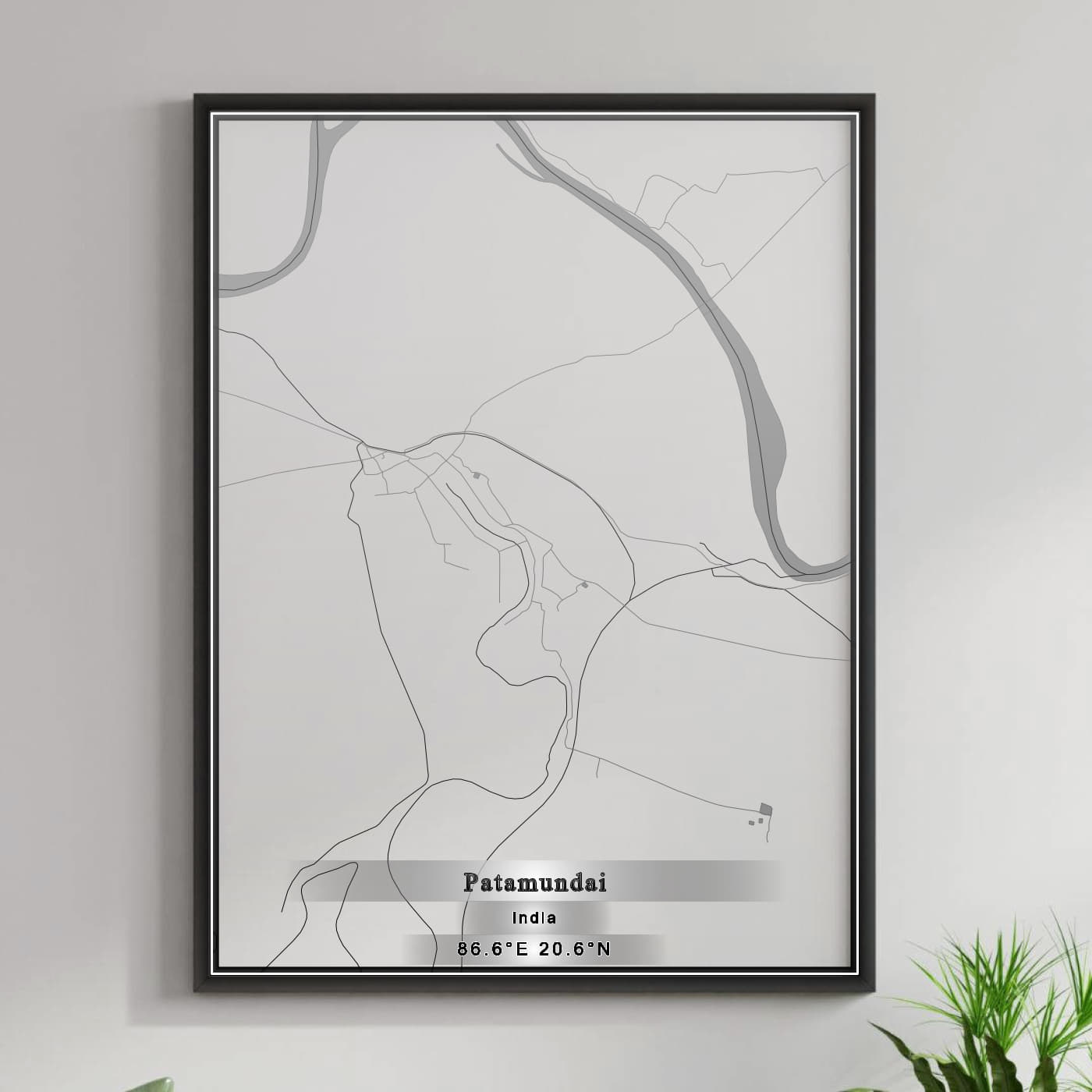 ROAD MAP OF PATAMUNDAI, INDIA BY MAPBAKES