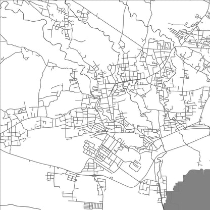 ROAD MAP OF AMBARAWA, INDONESIA BY MAPBAKES