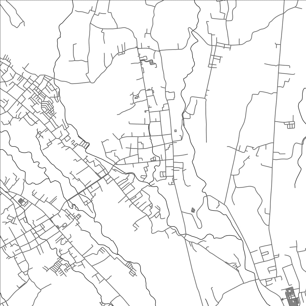 ROAD MAP OF AMLAPURA CITY, INDONESIA BY MAPBAKES