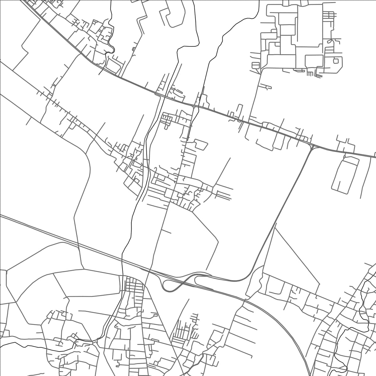 ROAD MAP OF ASTANAJAPURA, INDONESIA BY MAPBAKES