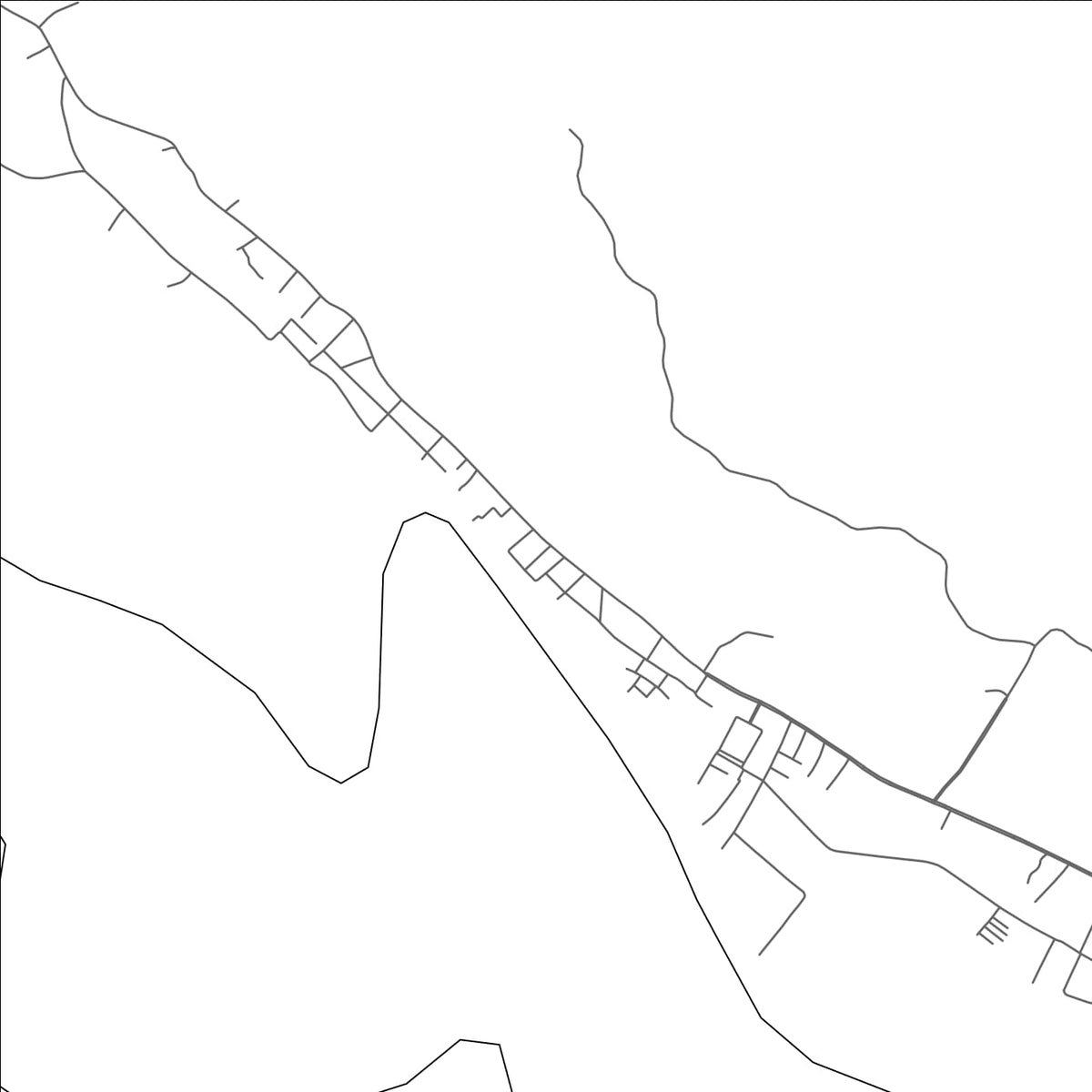 ROAD MAP OF BINTUNI, INDONESIA BY MAPBAKES