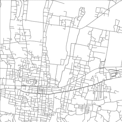 ROAD MAP OF BIREUN, INDONESIA BY MAPBAKES