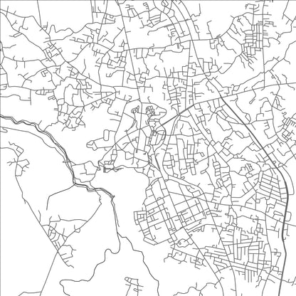 ROAD MAP OF BUKITTINGGI, INDONESIA BY MAPBAKES
