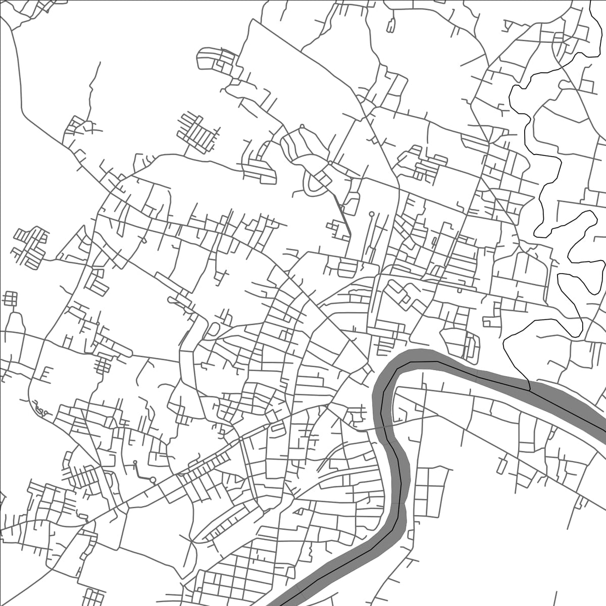 ROAD MAP OF CEPU, INDONESIA BY MAPBAKES