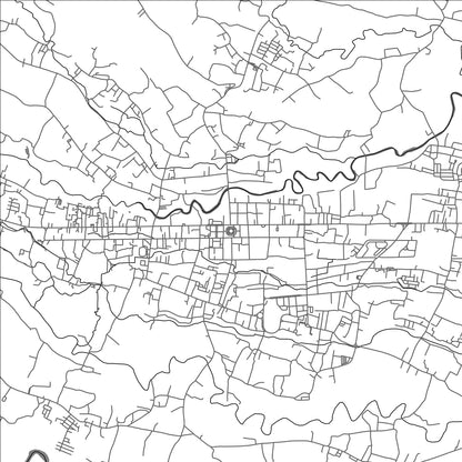ROAD MAP OF CIAMIS, INDONESIA BY MAPBAKES