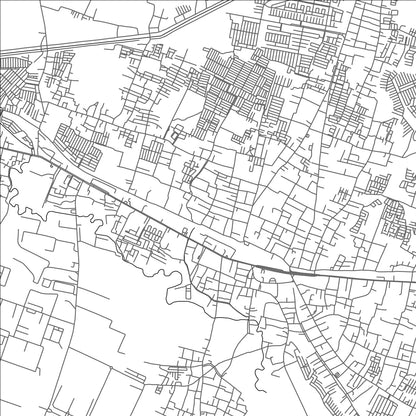 ROAD MAP OF CIKAMPEK, INDONESIA BY MAPBAKES