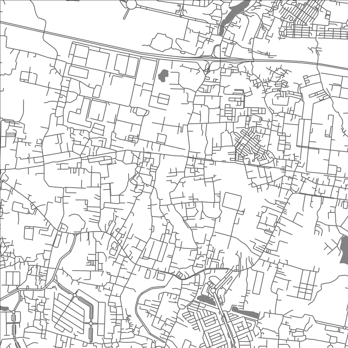ROAD MAP OF CIKUPA, INDONESIA BY MAPBAKES