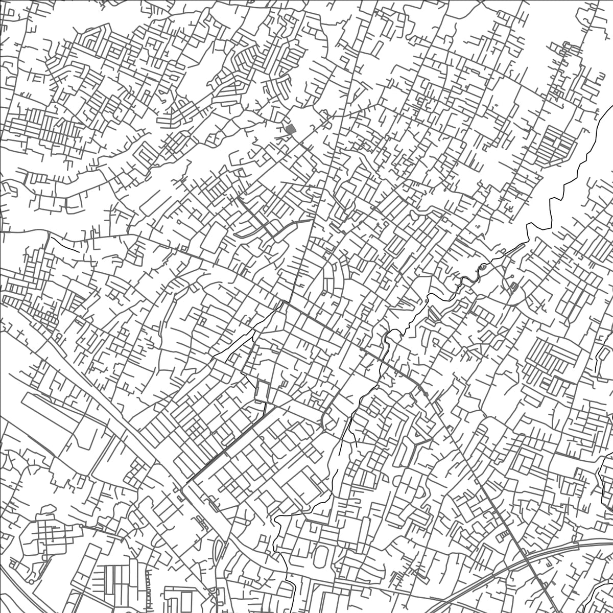 ROAD MAP OF CIMAHI, INDONESIA BY MAPBAKES
