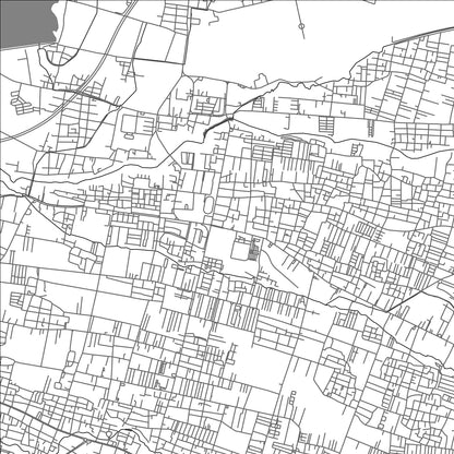 ROAD MAP OF COLOMADU, INDONESIA BY MAPBAKES