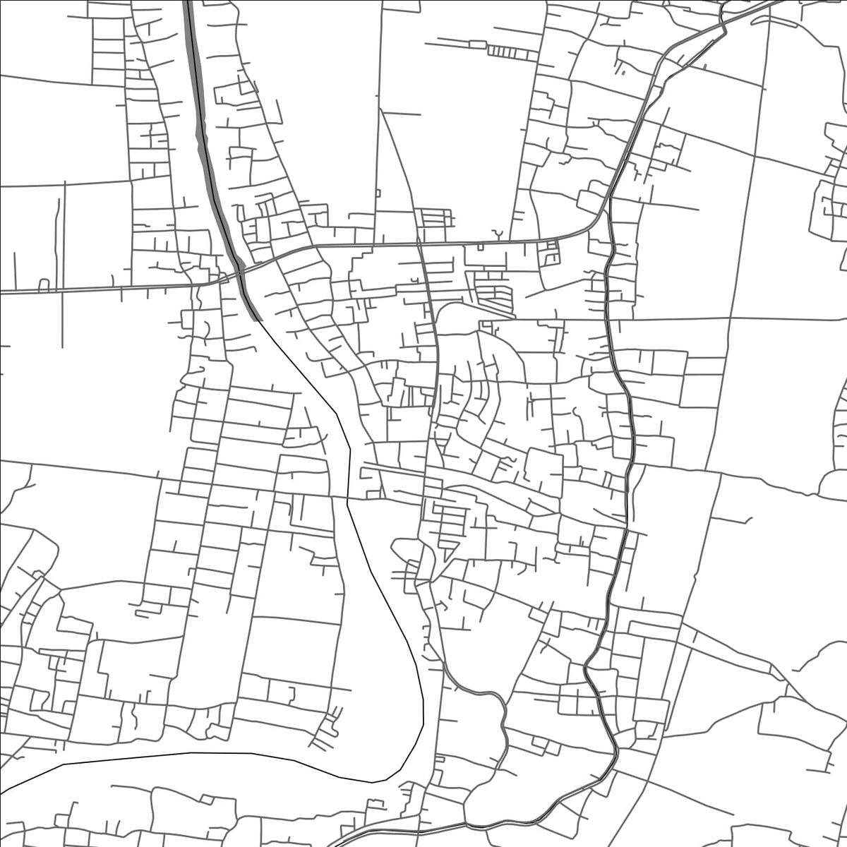 ROAD MAP OF COMAL, INDONESIA BY MAPBAKES