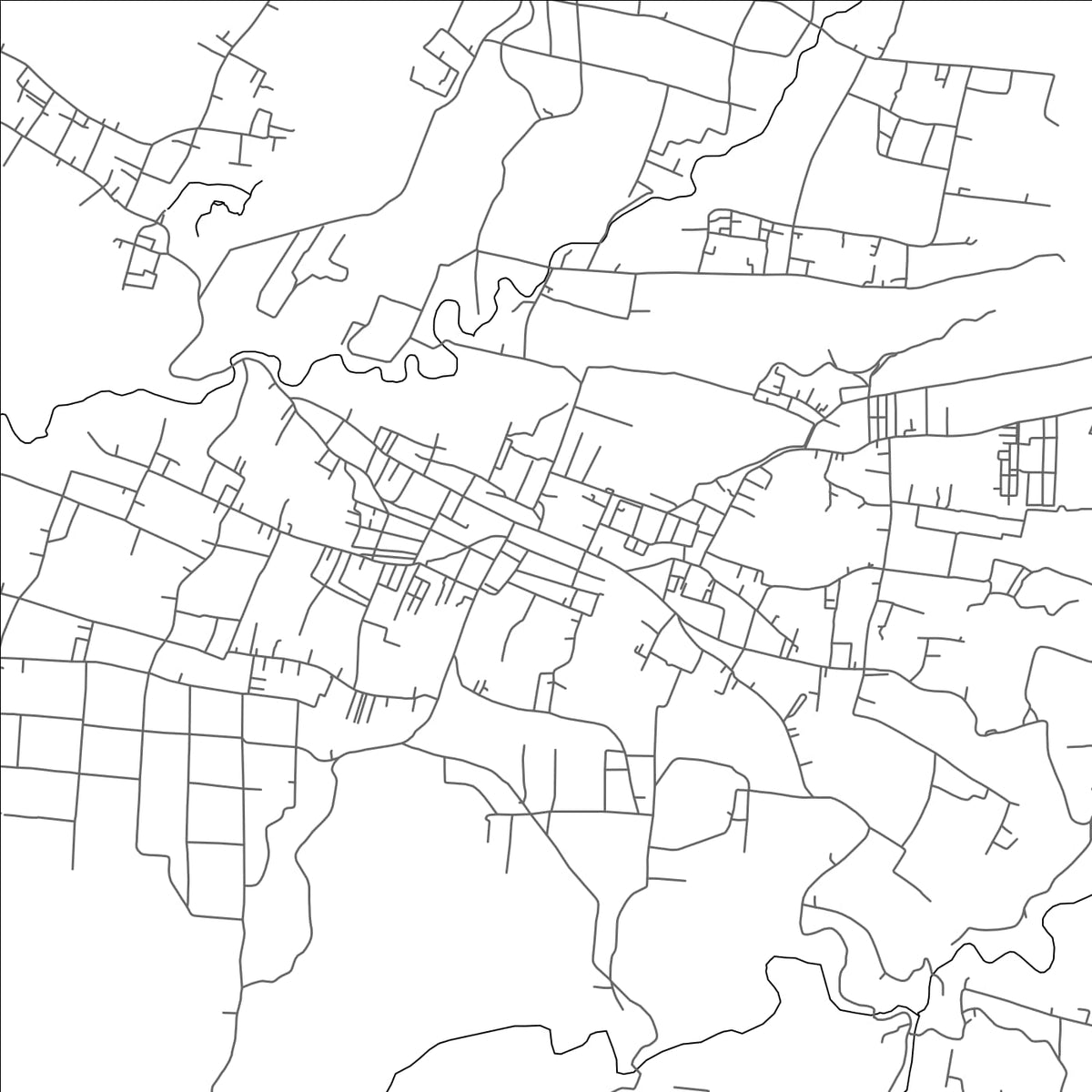 ROAD MAP OF DAMPIT, INDONESIA BY MAPBAKES