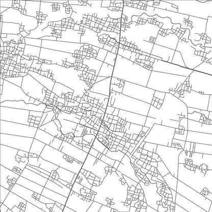 ROAD MAP OF DELANGGU, INDONESIA BY MAPBAKES