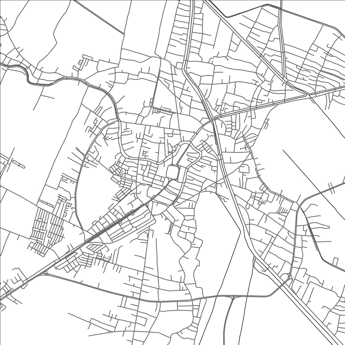 ROAD MAP OF DEMAK, INDONESIA BY MAPBAKES