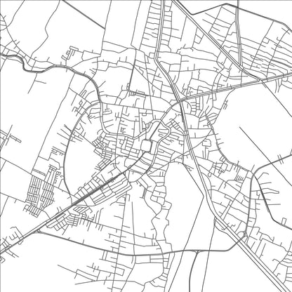 ROAD MAP OF DEMAK, INDONESIA BY MAPBAKES