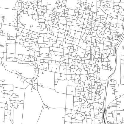 ROAD MAP OF DUKUHTURI, INDONESIA BY MAPBAKES