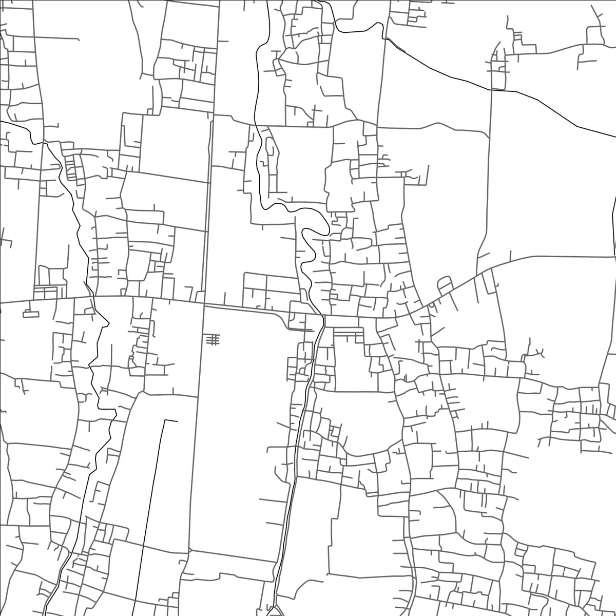 ROAD MAP OF JEKULO, INDONESIA BY MAPBAKES