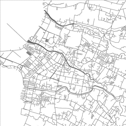 ROAD MAP OF JEPARA, INDONESIA BY MAPBAKES